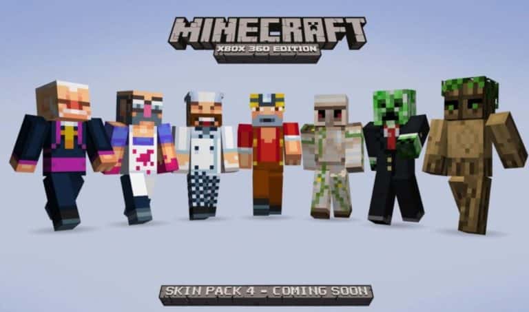 Minecraft Skin Pack 4 DLC on Xbox Live – pics of the complete set ...